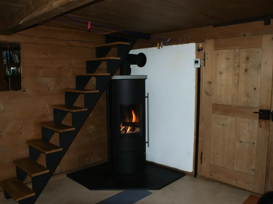 Résidence Heuzündli Ferienhaus, Dusche, WC, 3 Schlafräume 4-Zimmer-Ferienhaus