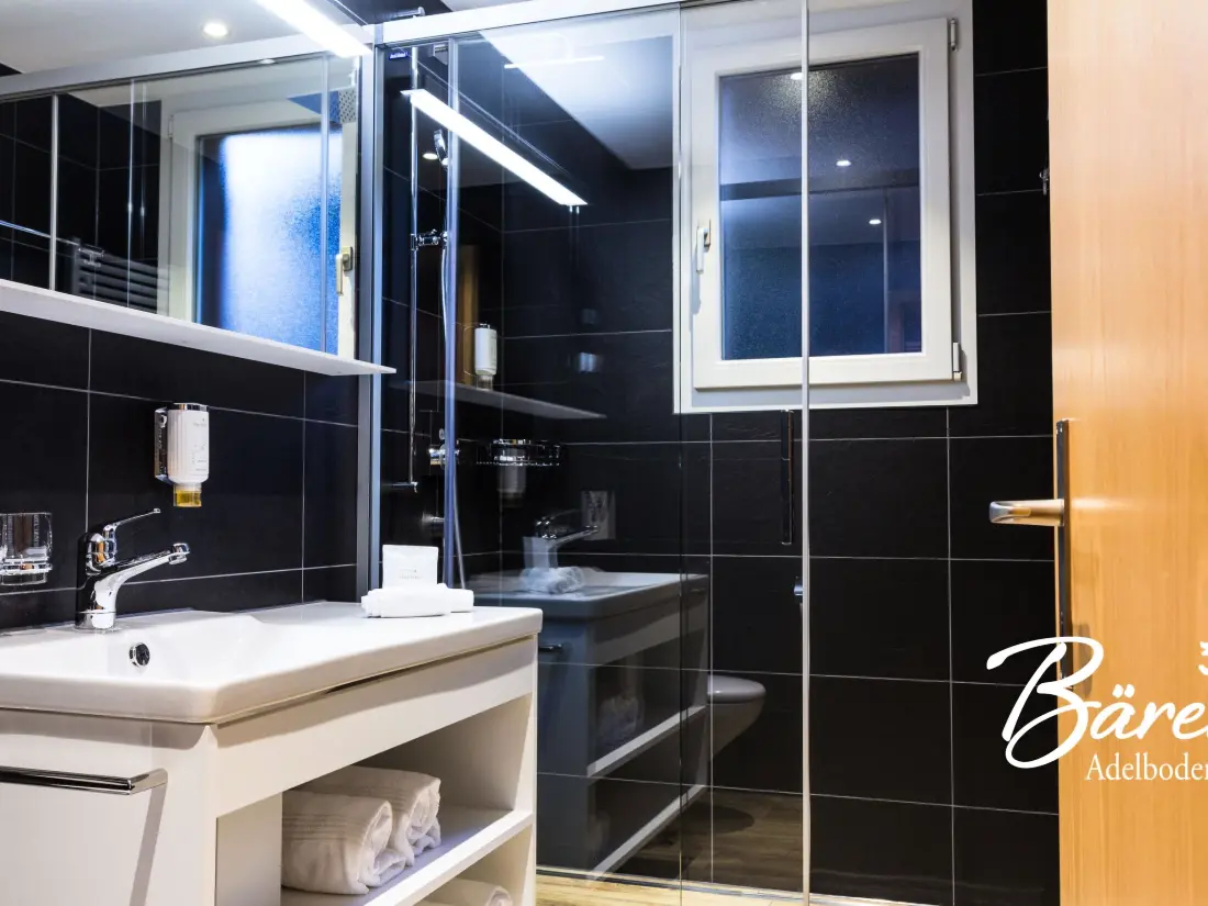 Résidence Hotel  Bären Appartement/Fewo, Dusche, WC, 2 Schlafräume