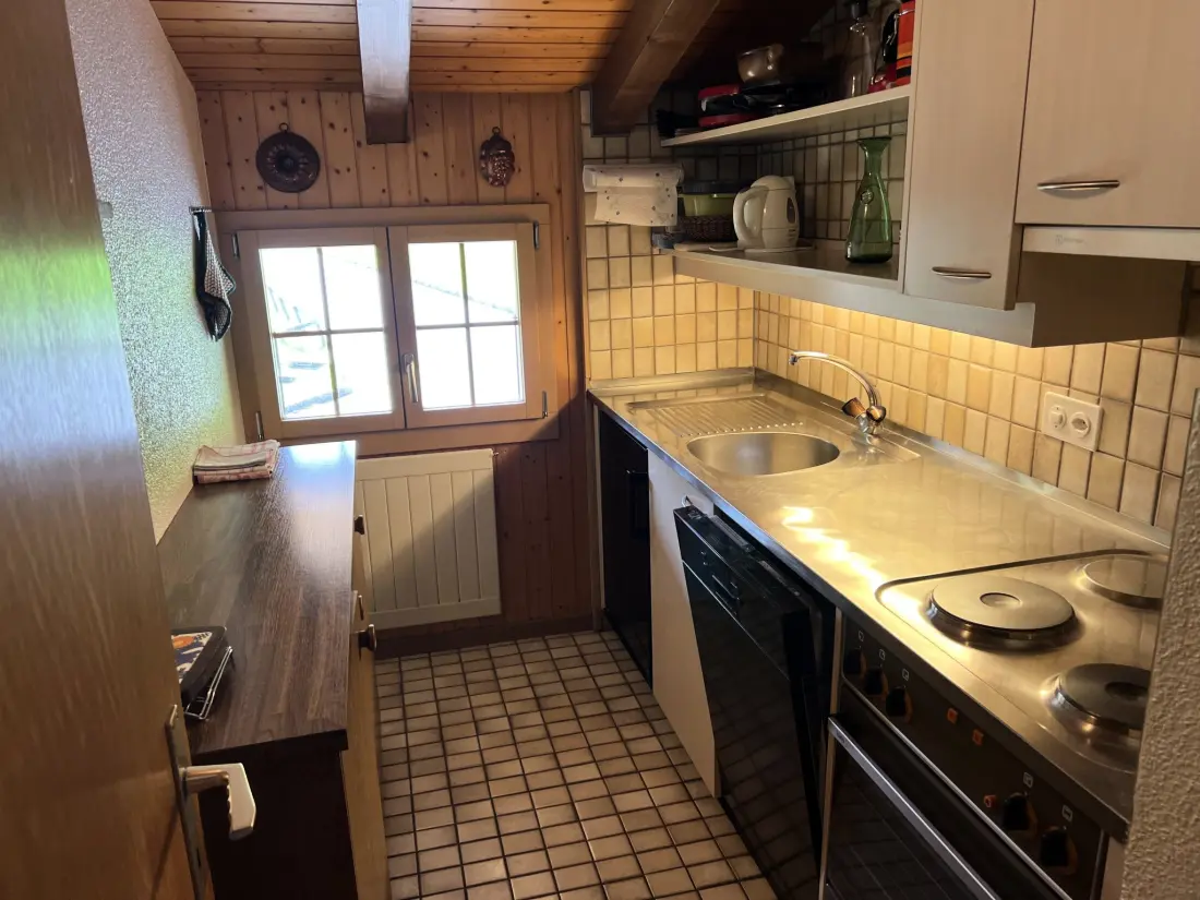 Résidence Im Rägeboge Appartement/Fewo, Bad, WC, 2 Schlafräume 3-Zimmerwohnung Dachstock