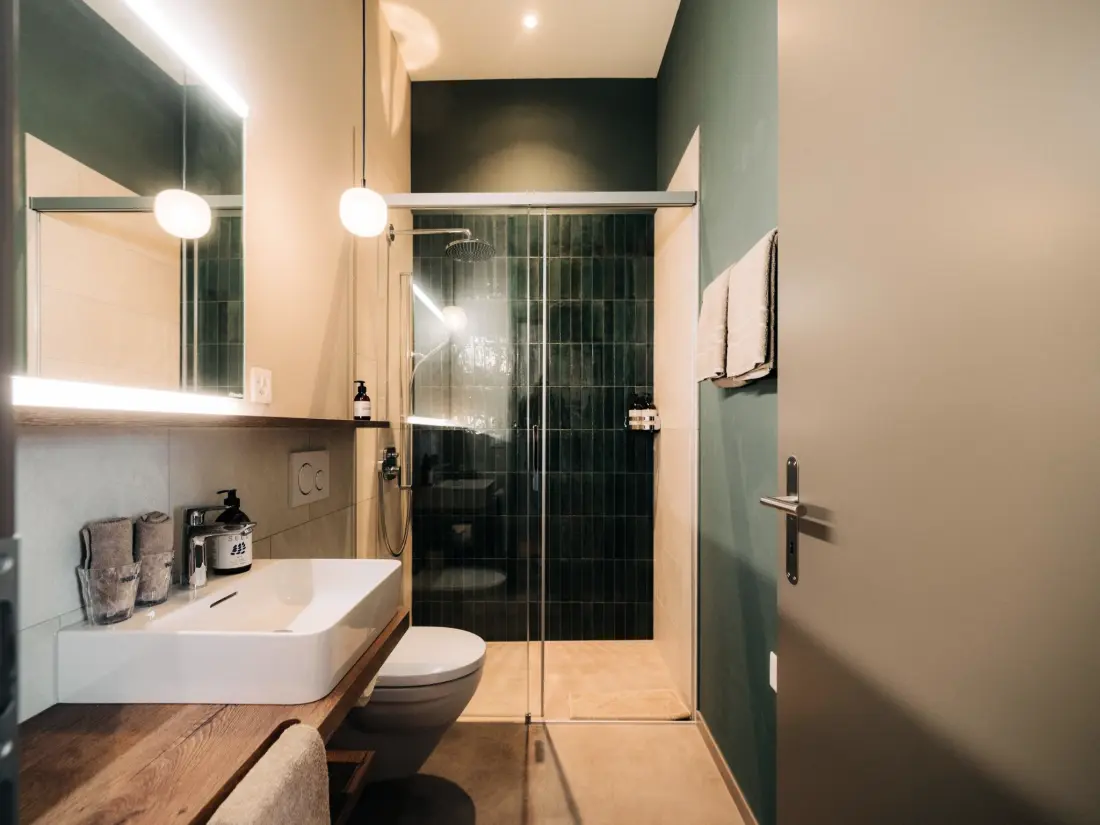 Résidence KURVE Apartments & Lounge Appartement/Fewo, Bad, WC, 1 Schlafraum