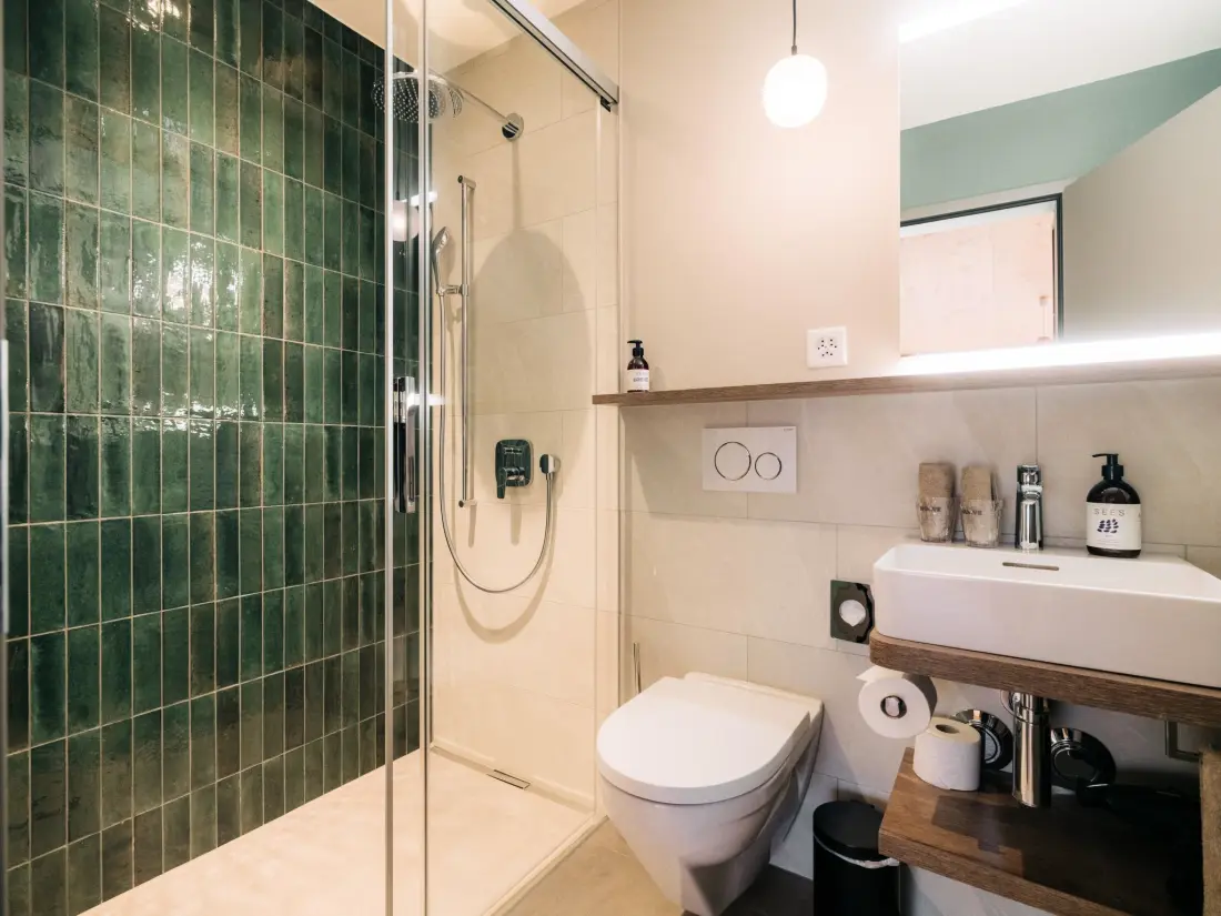 Résidence KURVE Apartments & Lounge Appartement/Fewo, Bad, WC, 2 Schlafräume