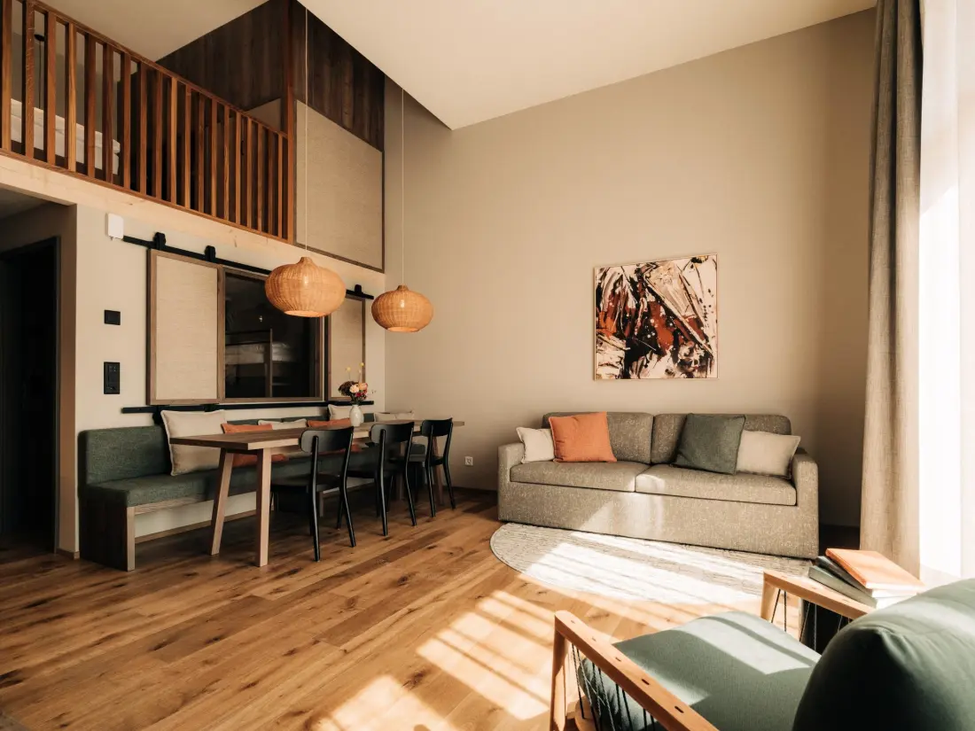Résidence KURVE Apartments & Lounge Appartement/Fewo, Bad, WC, 2 Schlafräume