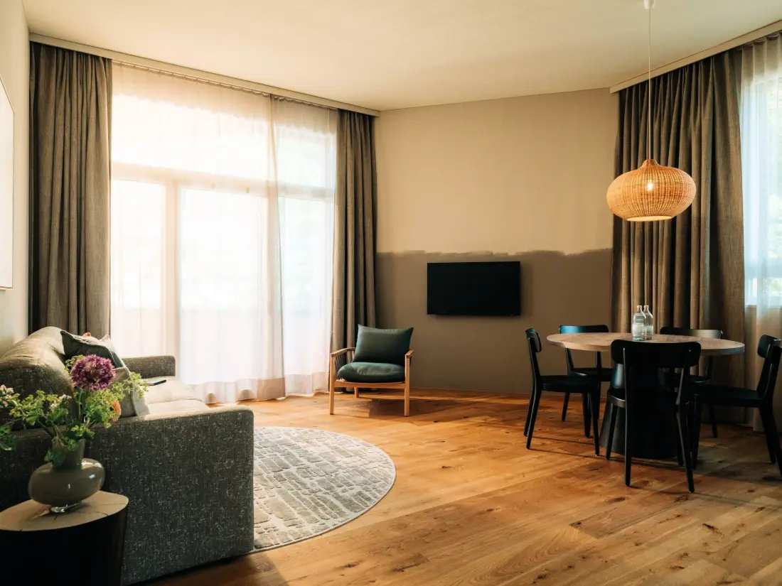 Résidence KURVE Apartments & Lounge Appartement/Fewo, Bad, WC, 2 Schlafräume