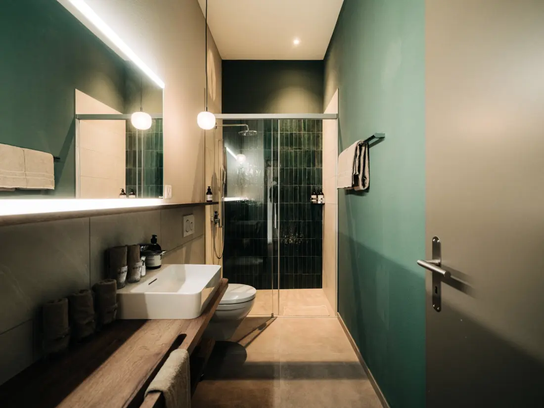 Résidence KURVE Apartments & Lounge Appartement/Fewo, Bad, WC, 2 Schlafräume