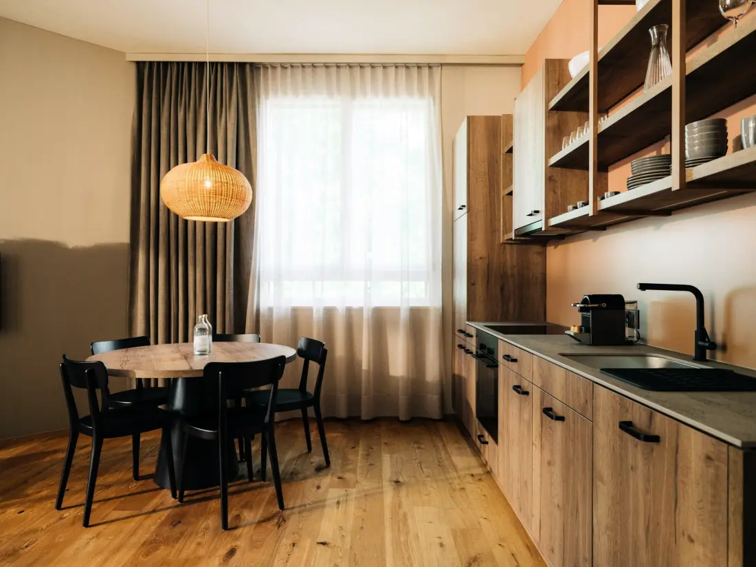 Résidence KURVE Apartments & Lounge Appartement/Fewo, Bad, WC, 2 Schlafräume