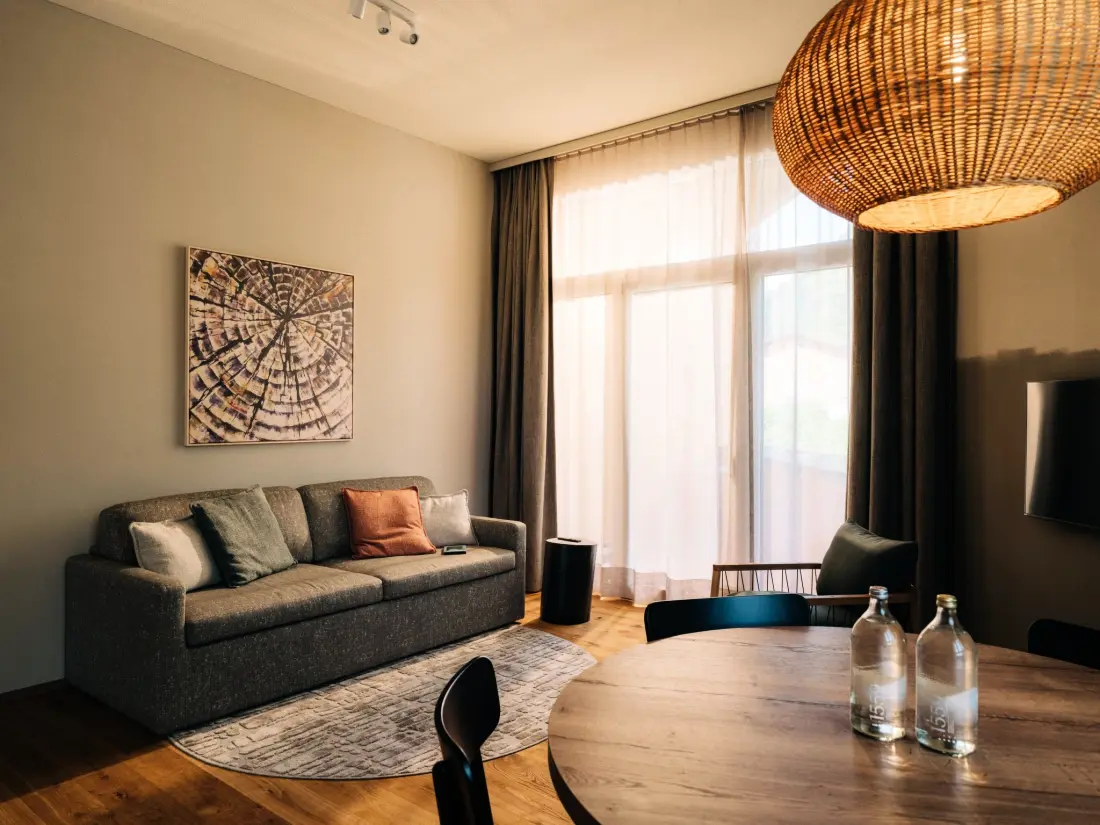 Résidence KURVE Apartments & Lounge Appartement/Fewo, Bad, WC, 2 Schlafräume