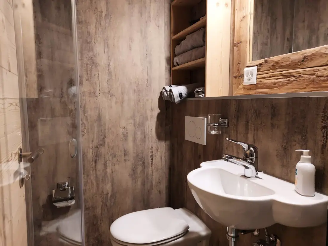 Résidence Lärchehuus Studio, Dusche, WC, 1 Schlafraum Studio