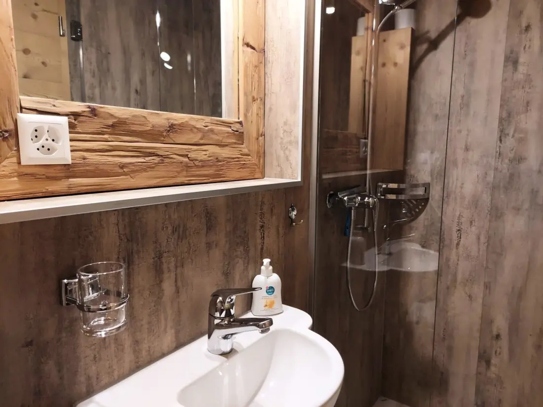 Résidence Lärchehuus Studio, Dusche, WC, 1 Schlafraum Studio