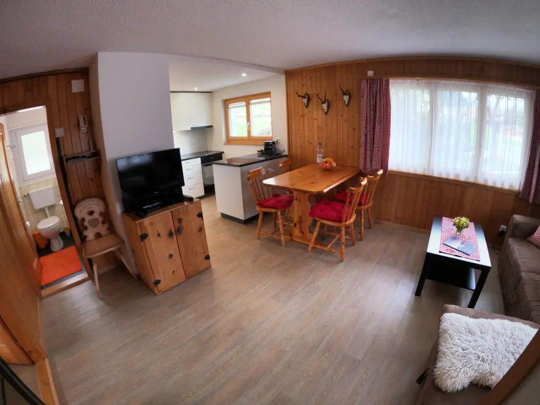 Résidence Lisa Appartement/Fewo, Dusche, WC, 2 Schlafräume 3-Zimmerwohnung