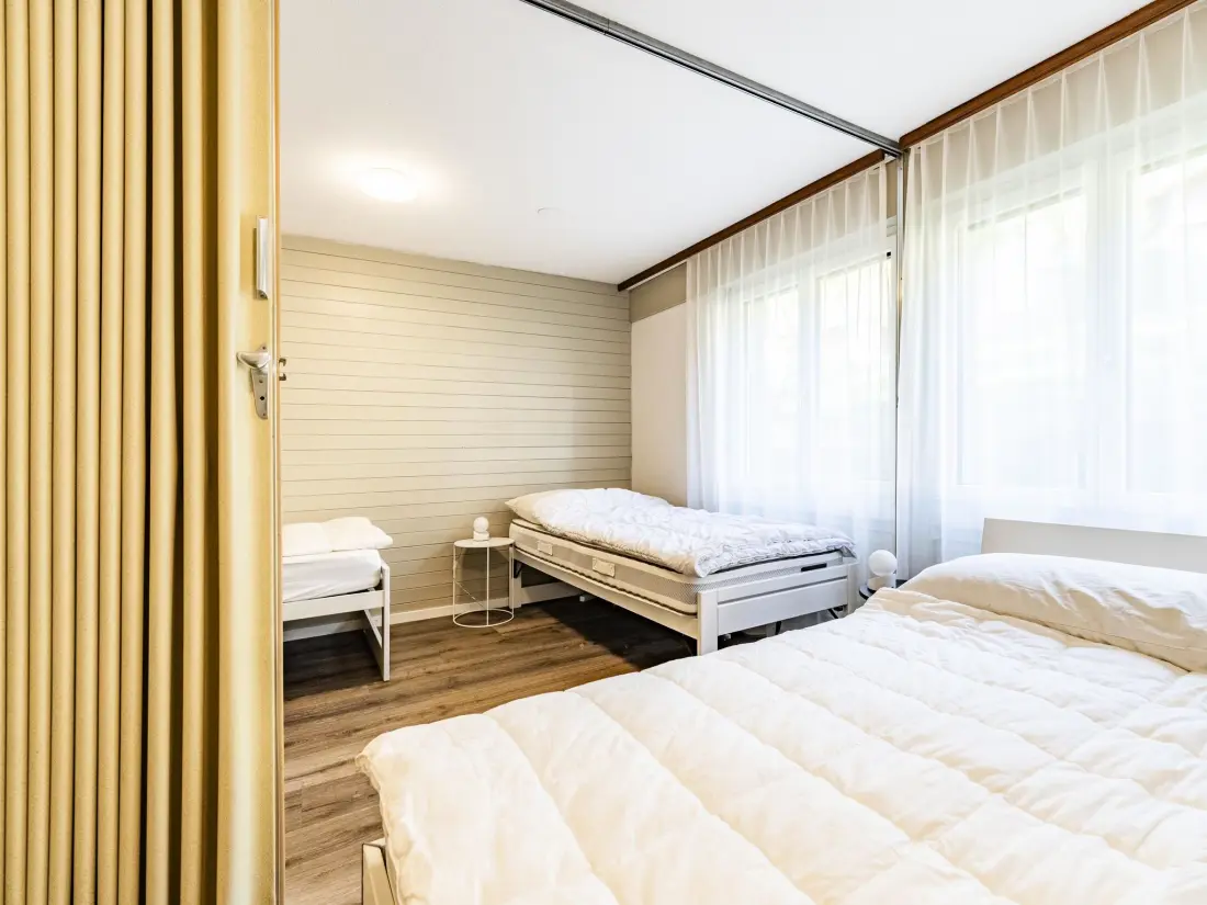 Résidence Rapunzel Paterre B25 Appartement/Fewo, Dusche, WC, 2 Schlafräume