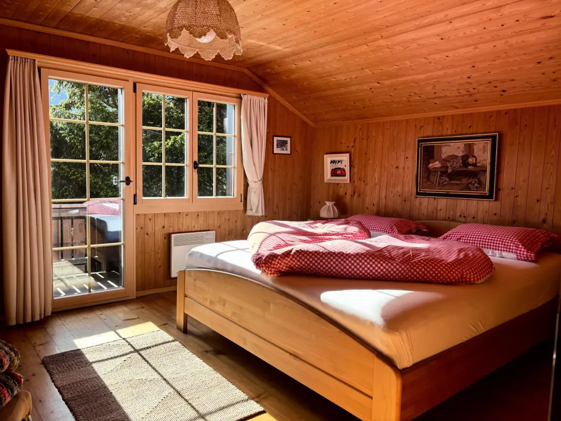 Résidence Summerhüsi Ferienhaus, Dusche, WC, 2 Schlafräume 3-Zimmer-Ferienhaus