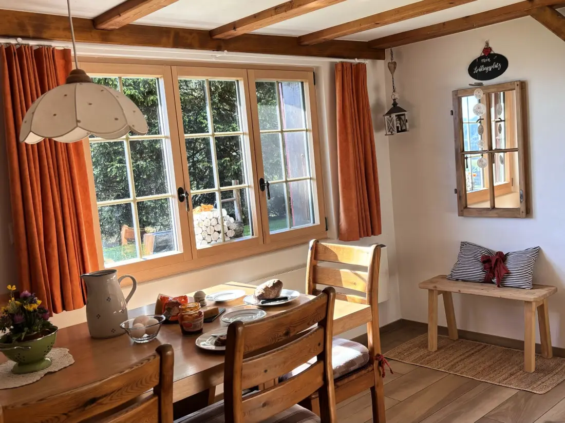 Résidence Summerhüsi Ferienhaus, Dusche, WC, 2 Schlafräume 3-Zimmer-Ferienhaus