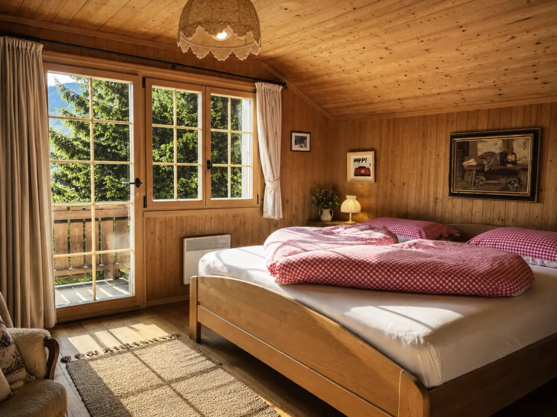 Résidence Summerhüsi Ferienhaus, Dusche, WC, 2 Schlafräume 3-Zimmer-Ferienhaus