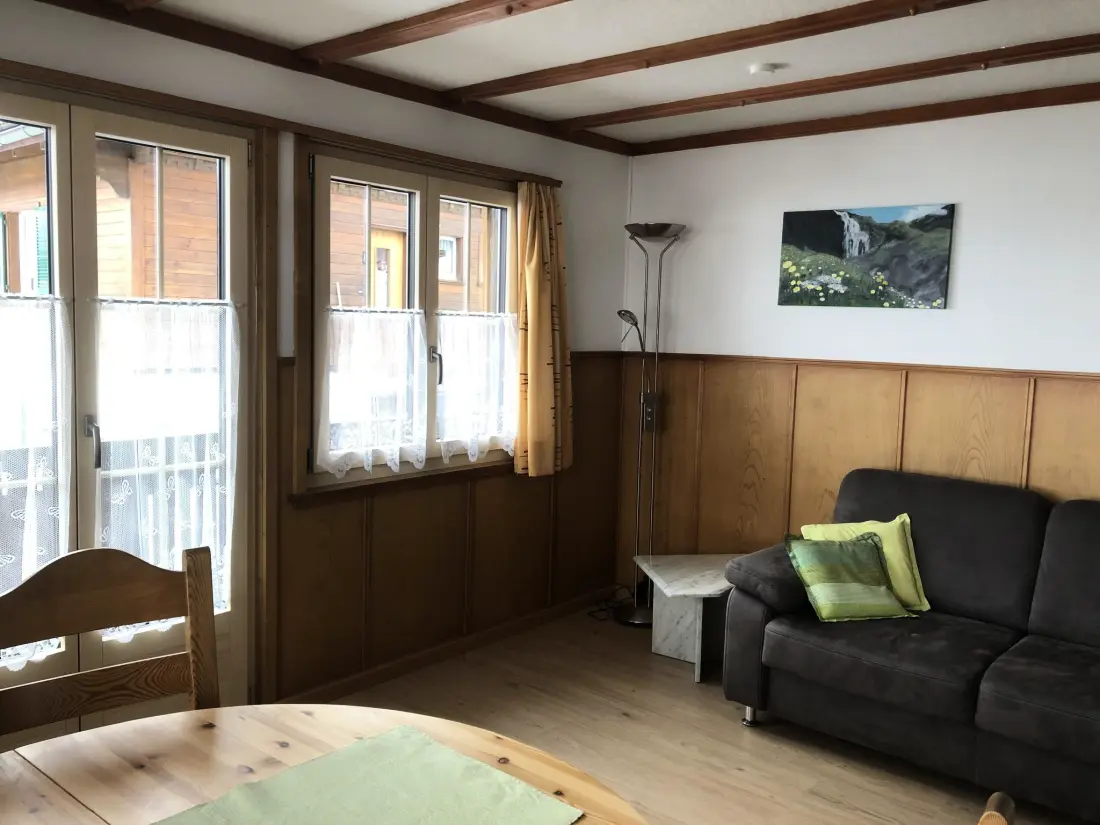 Résidence Sunnegruess Appartement/Fewo, Dusche, WC, 2 Schlafräume 3-Zimmerwohnung