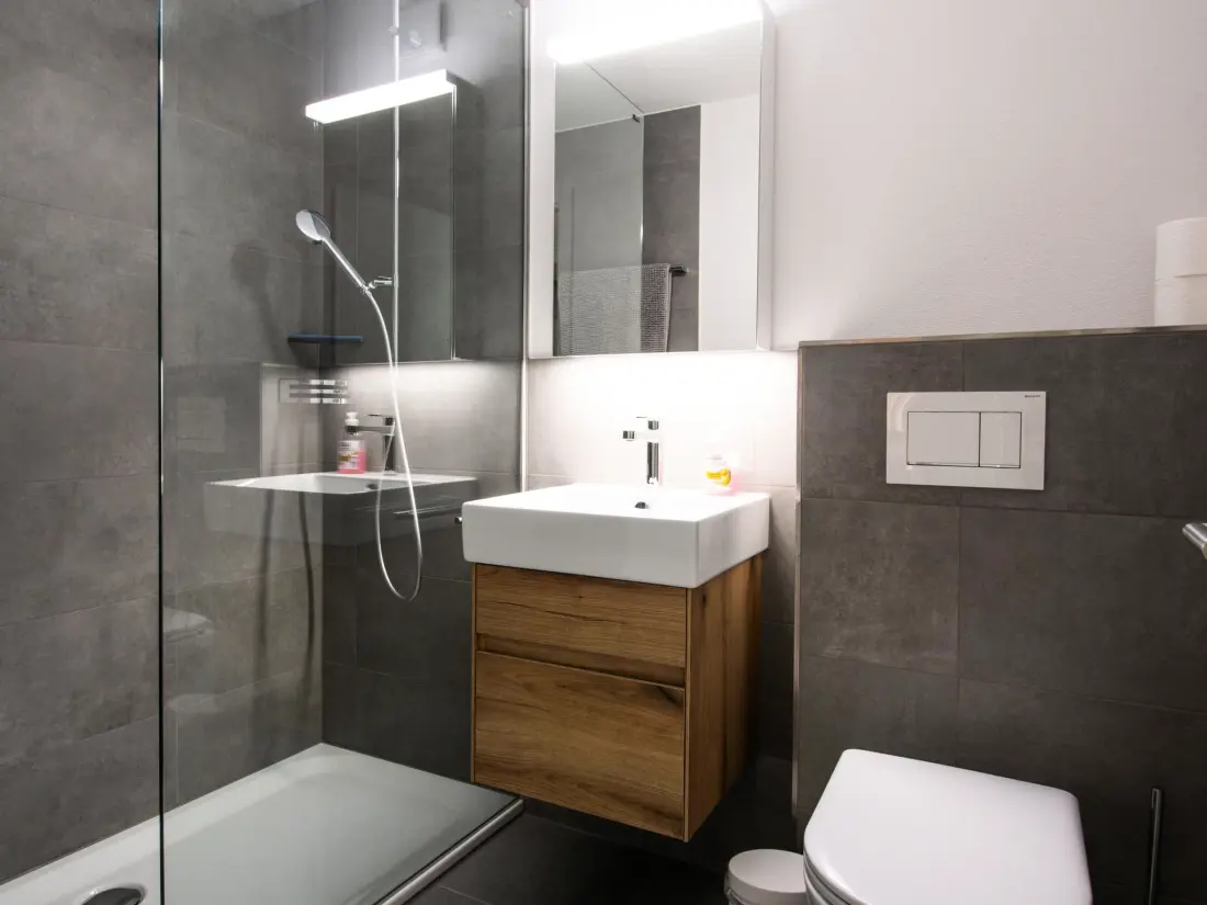 Résidence Titschermatte Appartement/Fewo, Bad, WC, 2 Schlafräume 3-Zimmerwohnung