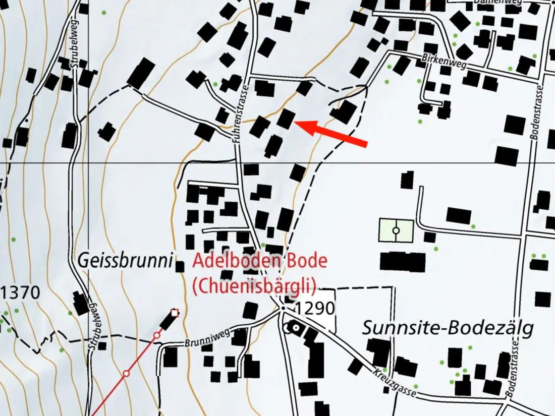 Résidence Uf dr Fuhre Appartement/Fewo, Dusche, WC, 1 Schlafraum 2-Zimmerwohnung