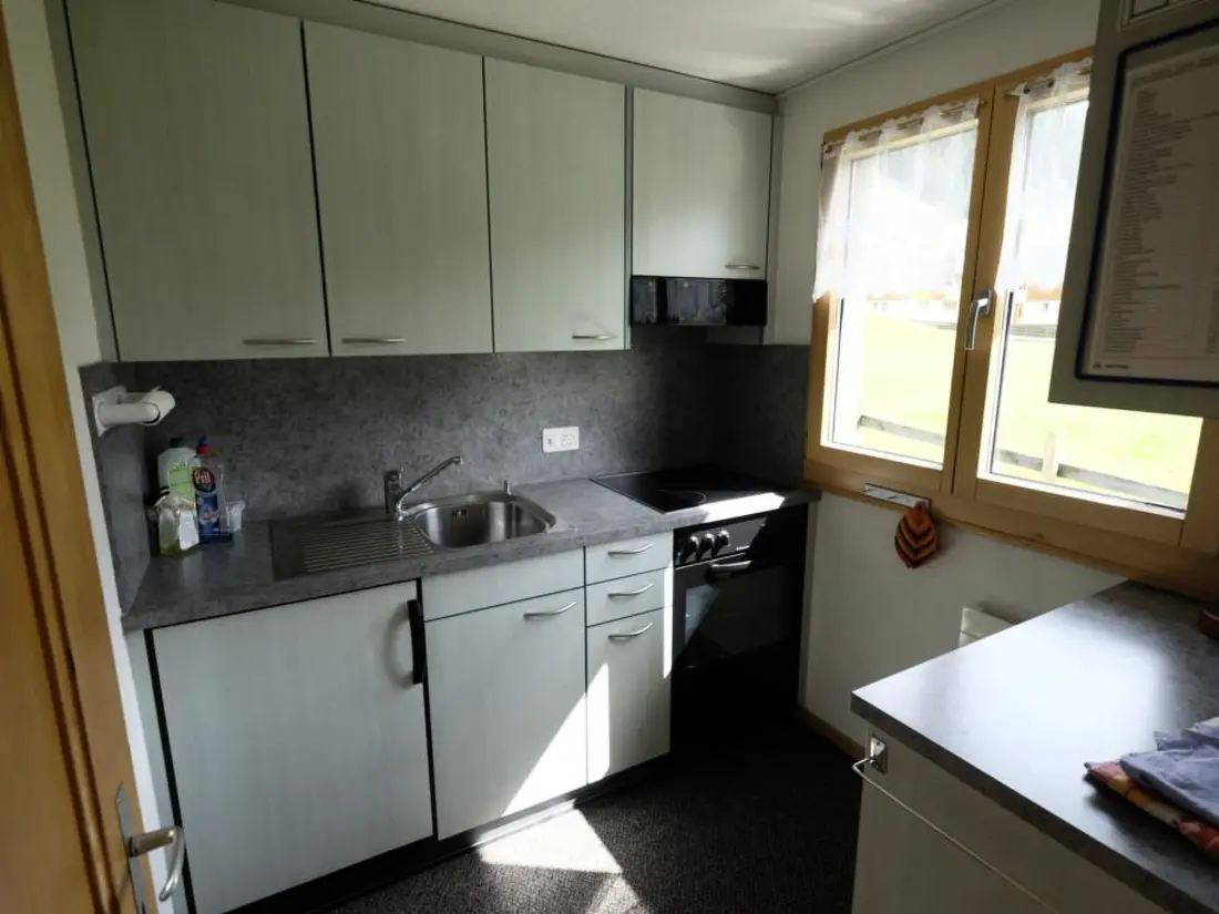 Résidence Wildrösli Appartement/Fewo, Bad, WC, 2 Schlafräume 3-Zimmer-Parterrewohnung