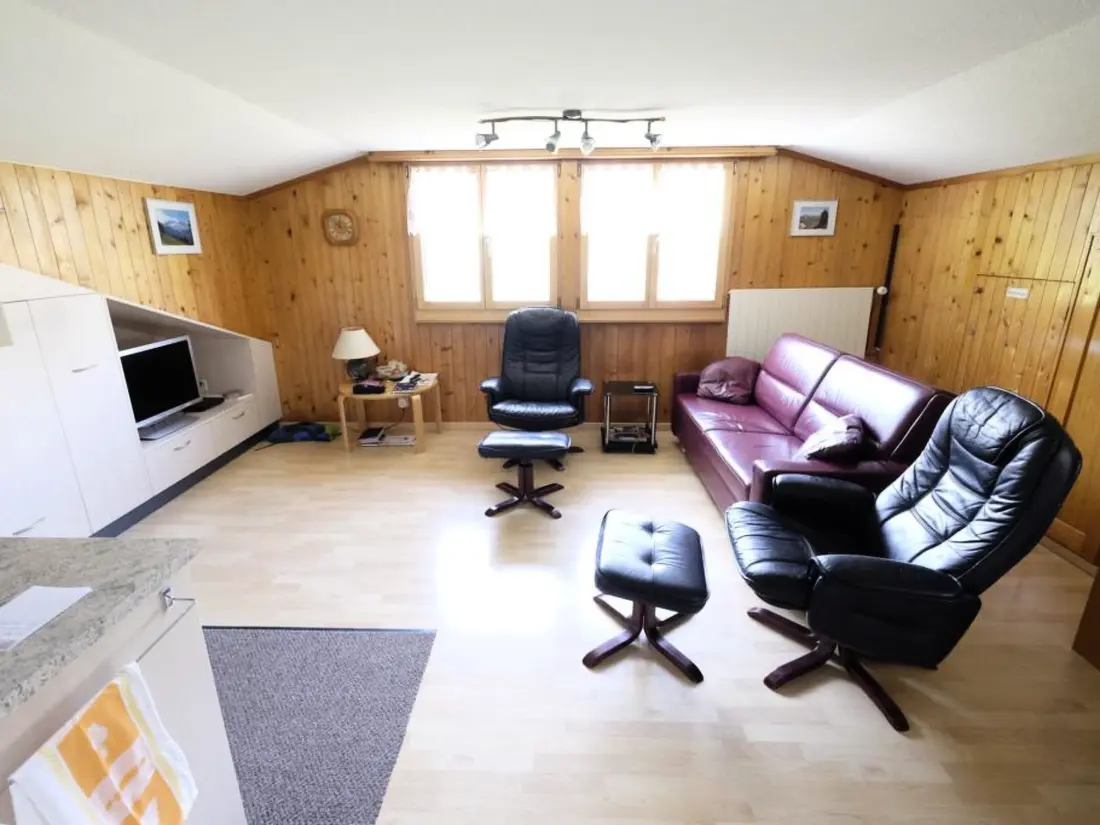 Résidence Wildrösli Appartement/Fewo, Dusche, WC, 2 Schlafräume 3-Zimmerwohnung 1.Stock