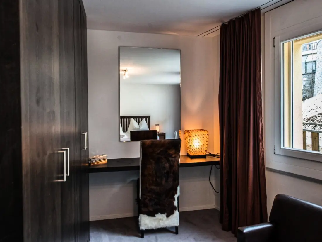 Résidence Amselfluh Appartement/Fewo, Dusche und Bad, WC
