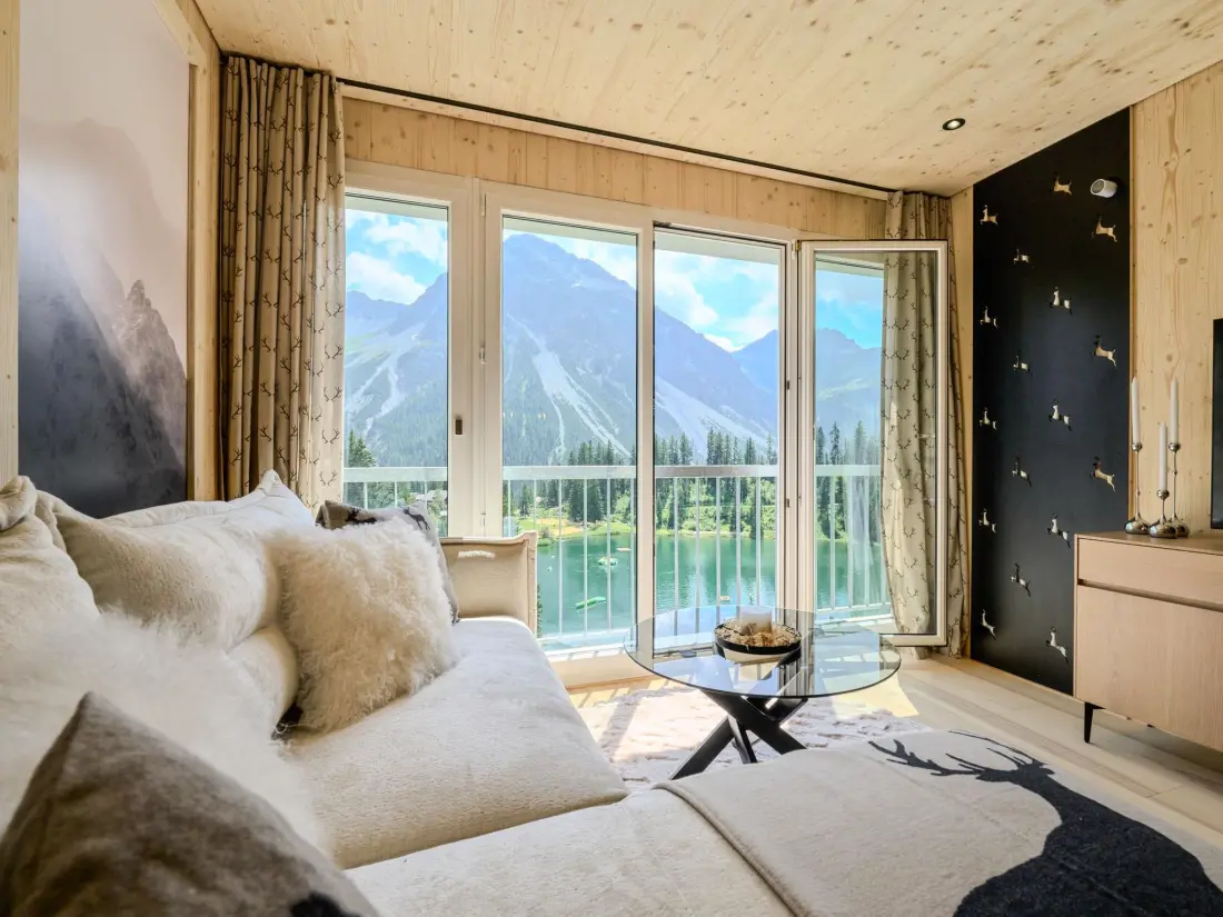 Résidence appartamaint tscherv by Arosa Vacations Appartement/Fewo, Dusche, WC, Seeblick