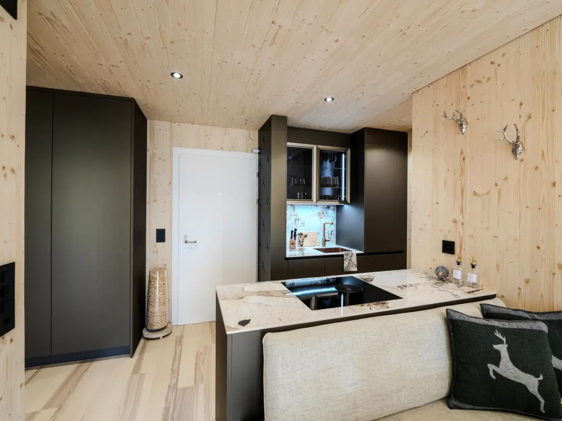 Résidence appartamaint tscherv by Arosa Vacations Appartement/Fewo, Dusche, WC, Seeblick