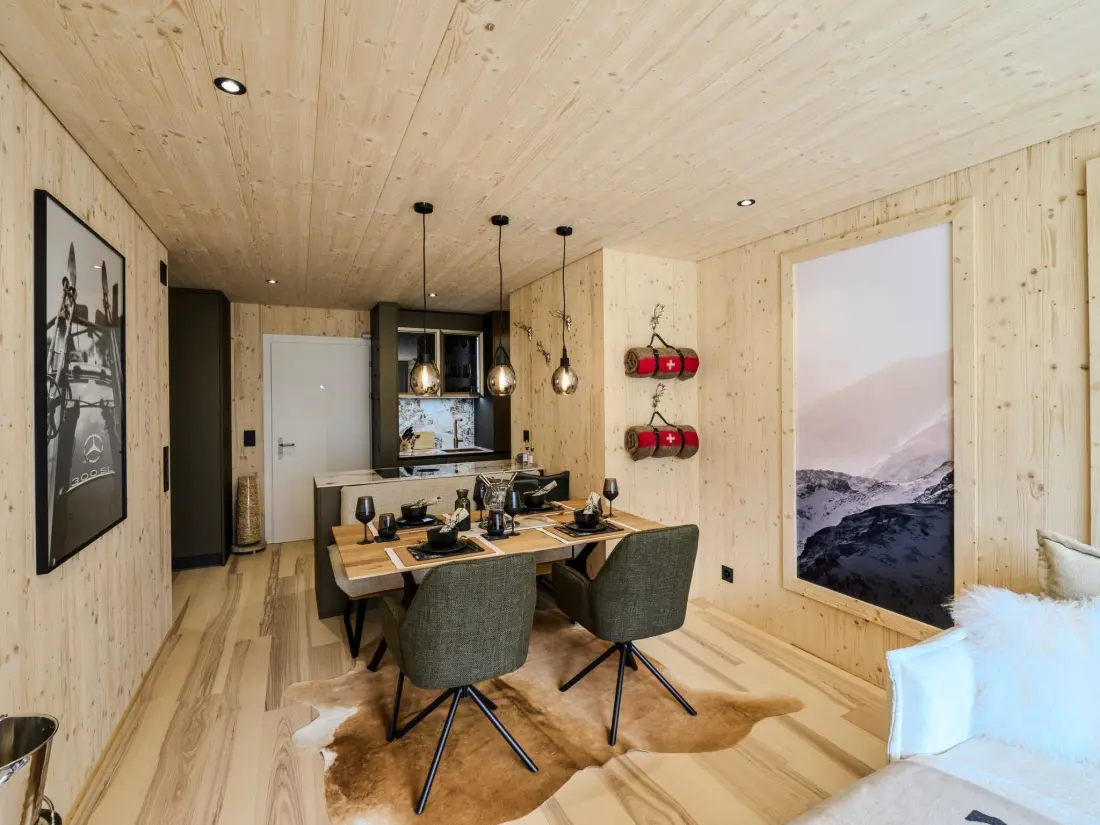 Résidence appartamaint tscherv by Arosa Vacations Appartement/Fewo, Dusche, WC, Seeblick