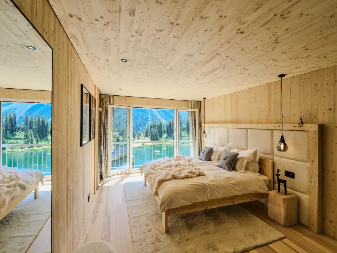 Résidence appartamaint tscherv by Arosa Vacations Appartement/Fewo, Dusche, WC, Seeblick