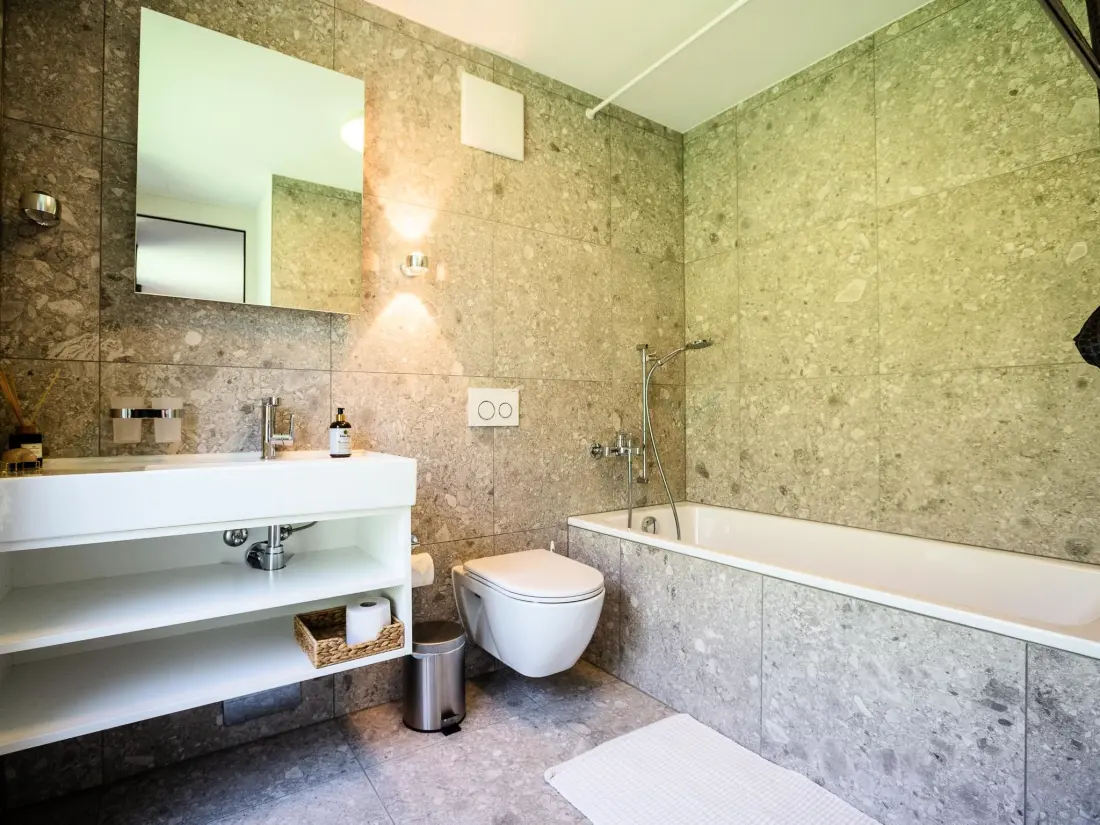 Résidence Haus Burgermeister Wohnung Erzhorn Appartement/Fewo, Dusche oder Bad, WC, 4-Bett