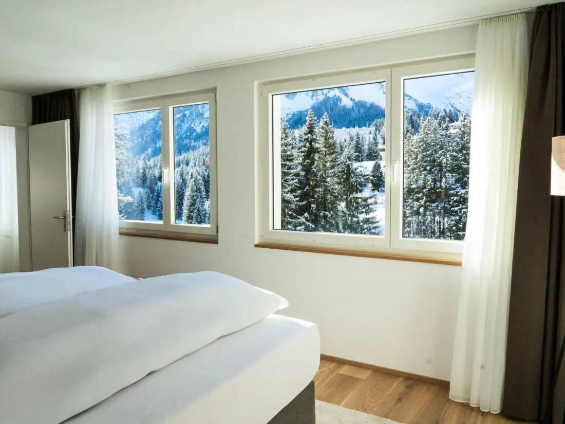 Résidence Bergsee Appartement/Fewo, Dusche und Bad, WC, 6-Bettwohnung