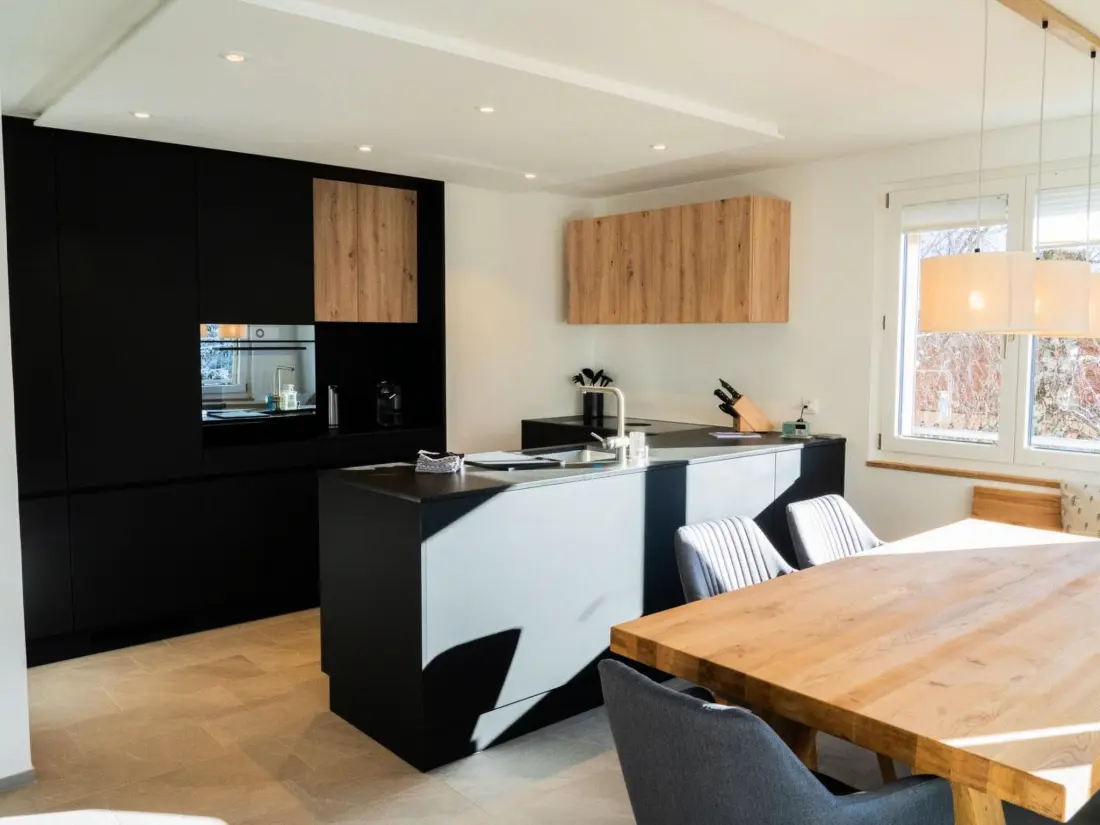 Résidence Bergsee Appartement/Fewo, Dusche und Bad, WC, 6-Bettwohnung