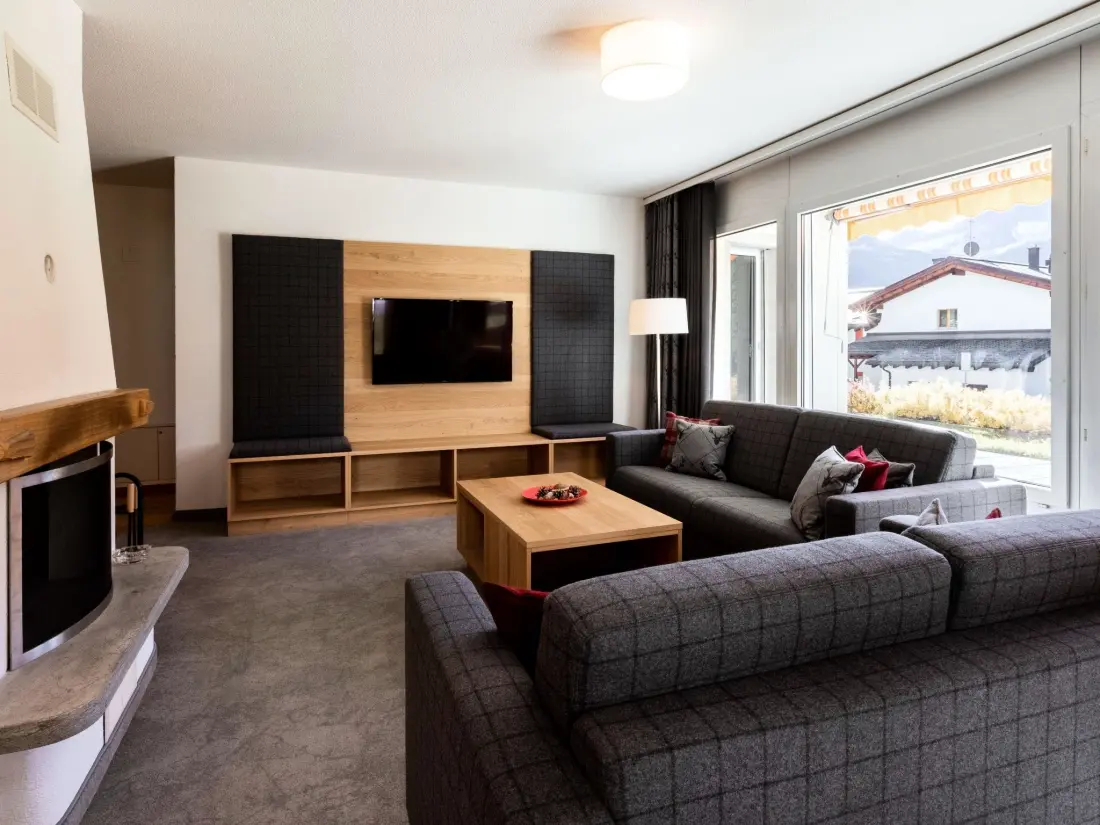 Résidence Chalchboda 1 Appartement/Fewo, Dusche und Bad, WC, 7-Bettwohnung