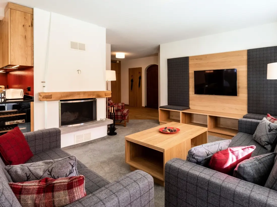 Résidence Chalchboda 1 Appartement/Fewo, Dusche und Bad, WC, 7-Bettwohnung