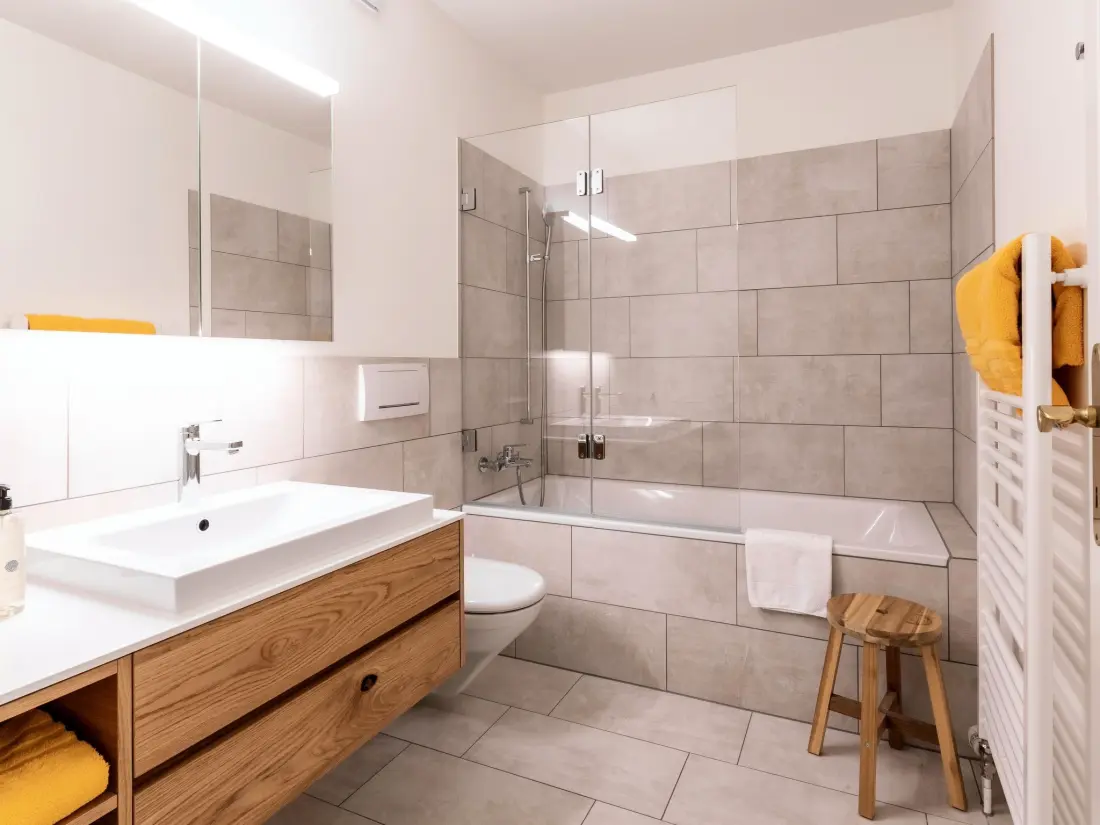 Résidence Chalchboda 1 Appartement/Fewo, Dusche und Bad, WC, 7-Bettwohnung