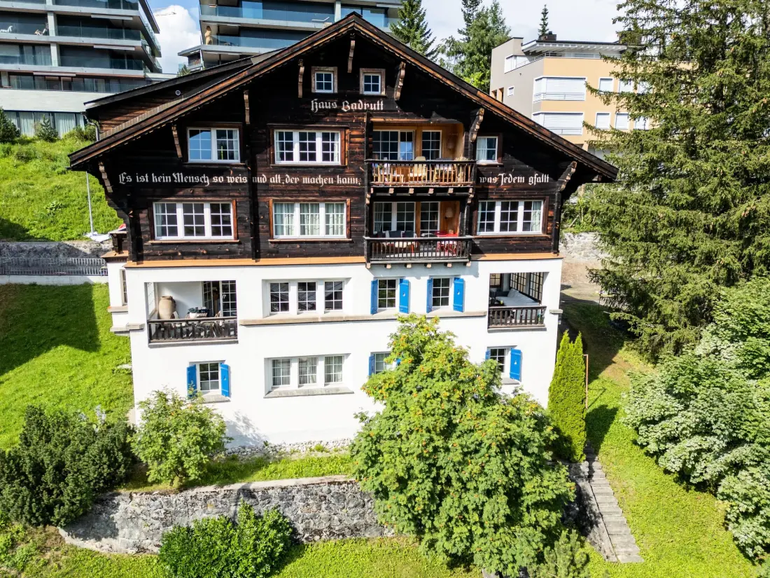 Résidence Chalet Badrutt by Arosa Holiday Appartement/Fewo, Dusche und Bad, WC, 8-Bettwohn