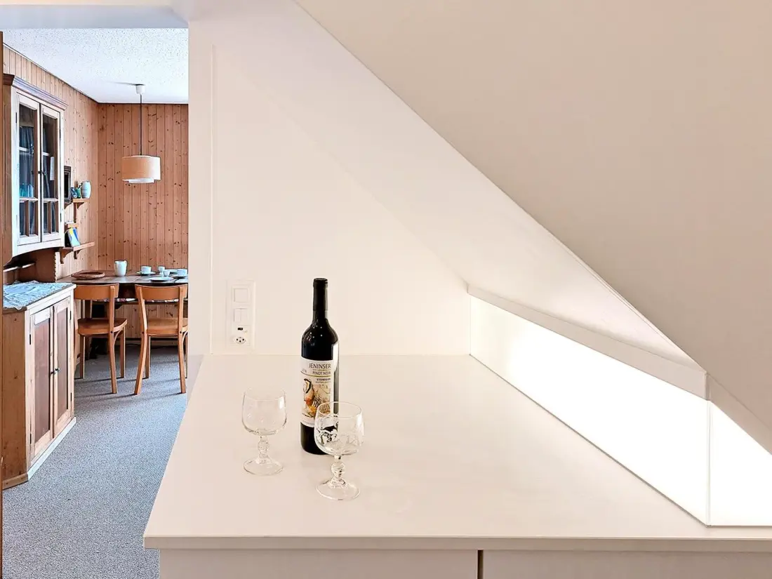 Résidence Chalet Willi-Parterre Appartement/Fewo, Dusche, WC, 2-Bettwohnung