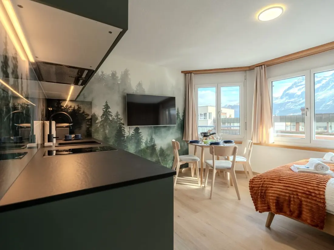 Résidence Collina Forest Design-Studio by Arosa Vacations Studio, Dusche, WC, Komfort