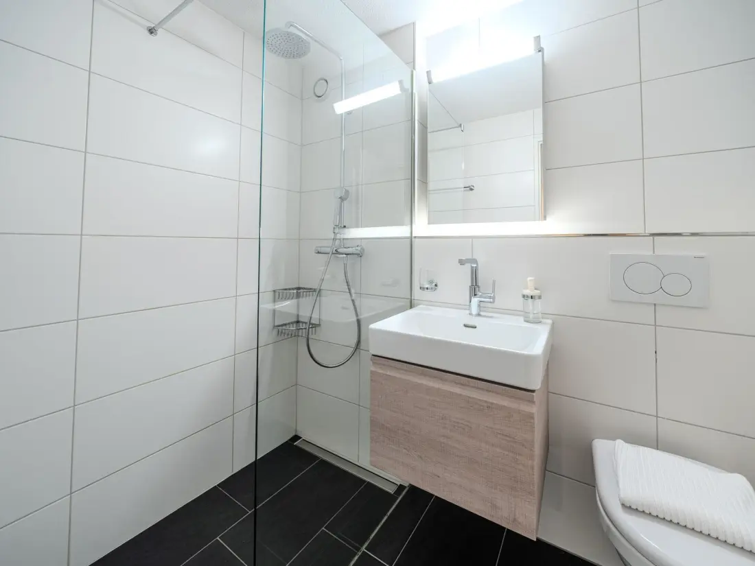 Résidence Fortuna 4 by Arosa Vacations Appartement/Fewo, Dusche, WC, West