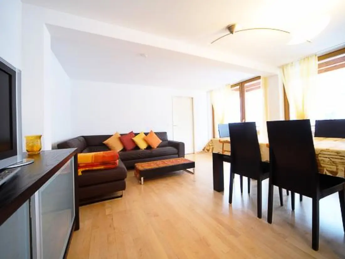 Résidence Luegisland Wohnung Salietti Appartement/Fewo, Dusche oder Bad, WC, 8-Bettwohnung