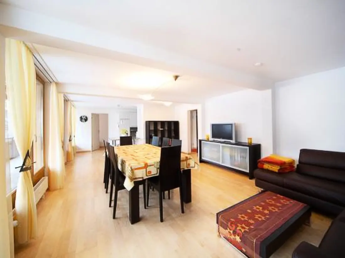 Résidence Luegisland Wohnung Salietti Appartement/Fewo, Dusche oder Bad, WC, 8-Bettwohnung
