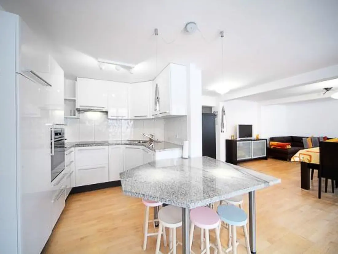 Résidence Luegisland Wohnung Salietti Appartement/Fewo, Dusche oder Bad, WC, 8-Bettwohnung