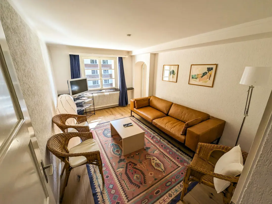 Résidence Pradella Garten by Arosa Holiday Appartement/Fewo, Dusche oder Bad, WC, 7-Bettwo