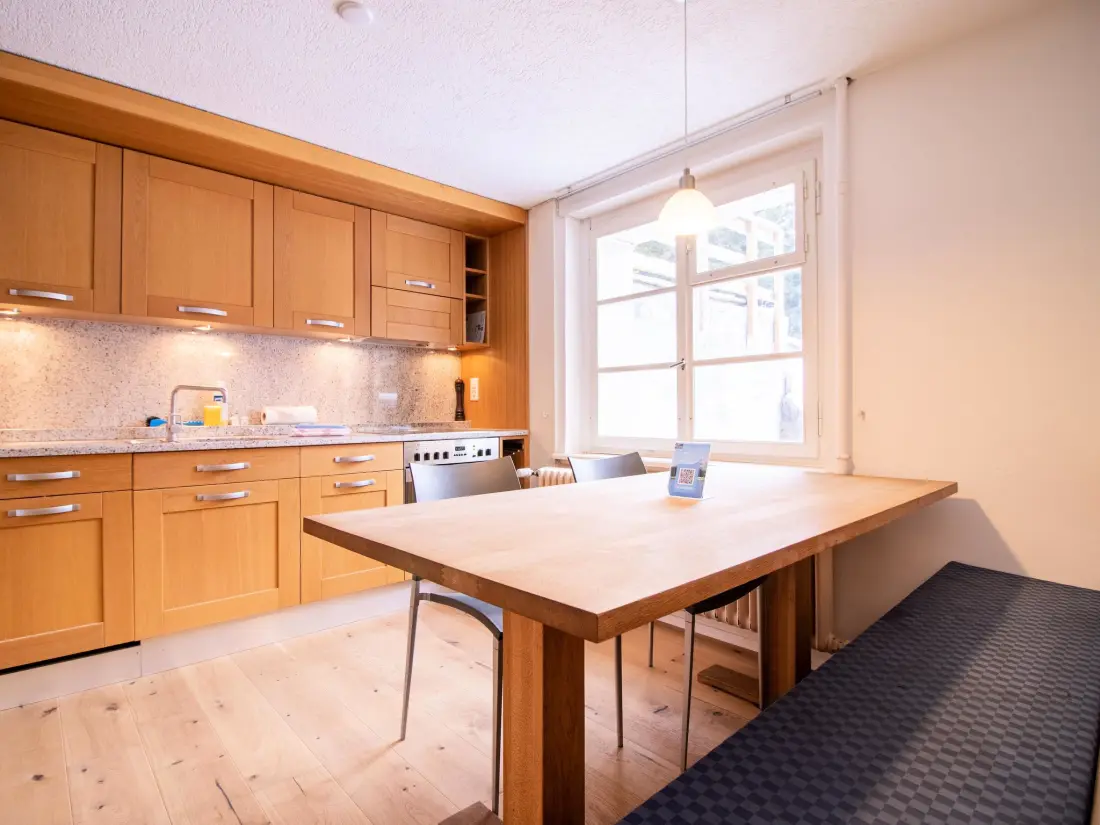 Résidence Pradella Garten by Arosa Holiday Appartement/Fewo, Dusche oder Bad, WC, 7-Bettwo