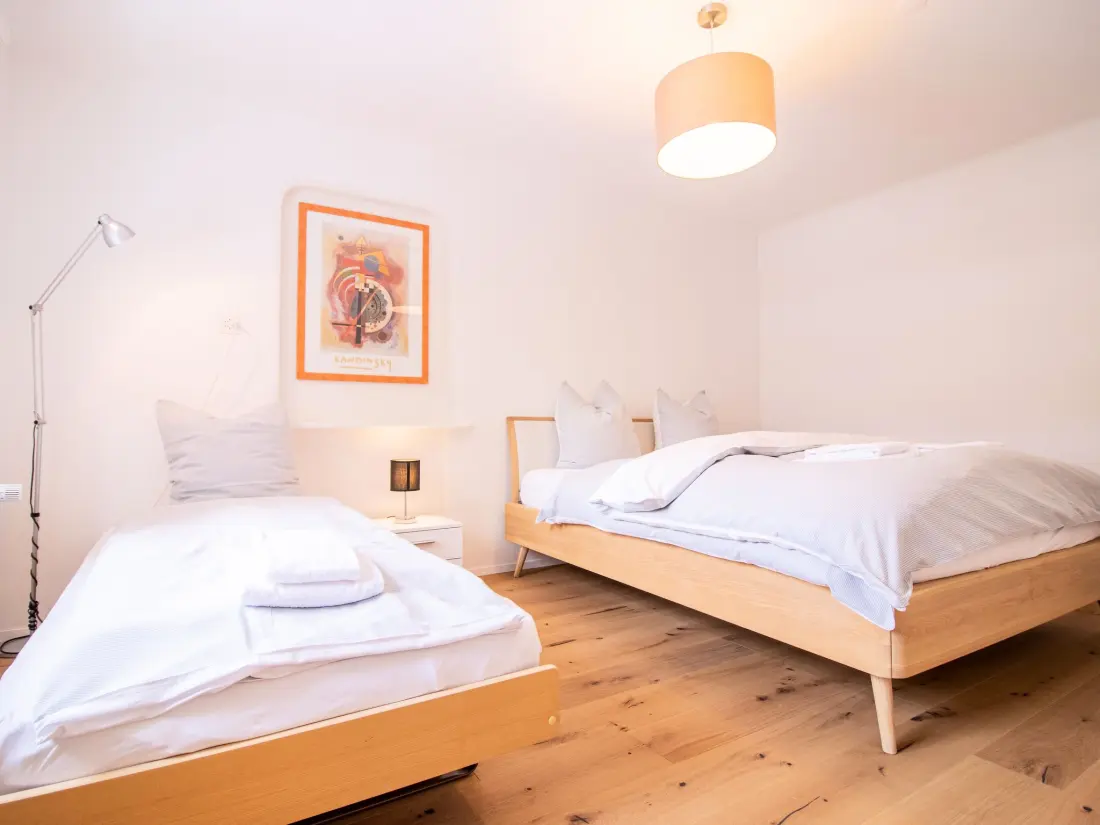 Résidence Pradella Garten by Arosa Holiday Appartement/Fewo, Dusche oder Bad, WC, 7-Bettwo