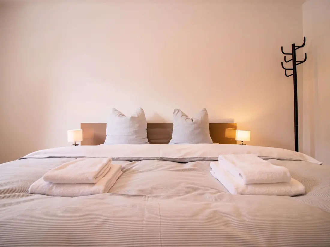 Résidence Pradella Garten by Arosa Holiday Appartement/Fewo, Dusche oder Bad, WC, 7-Bettwo