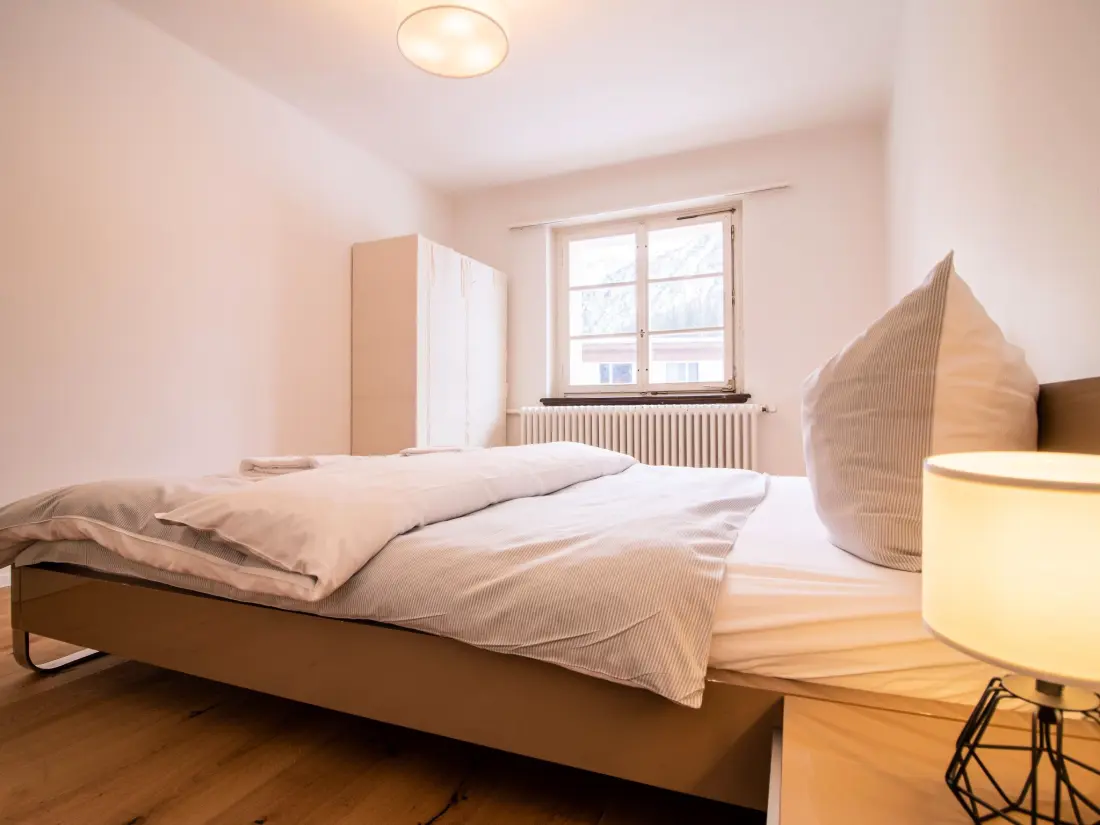 Résidence Pradella Garten by Arosa Holiday Appartement/Fewo, Dusche oder Bad, WC, 7-Bettwo