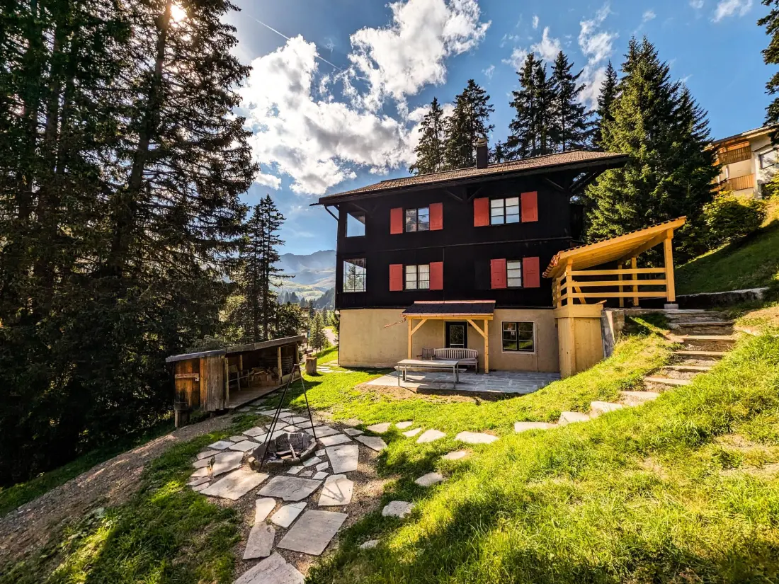 Résidence Pradella Garten by Arosa Holiday Appartement/Fewo, Dusche oder Bad, WC, 7-Bettwo