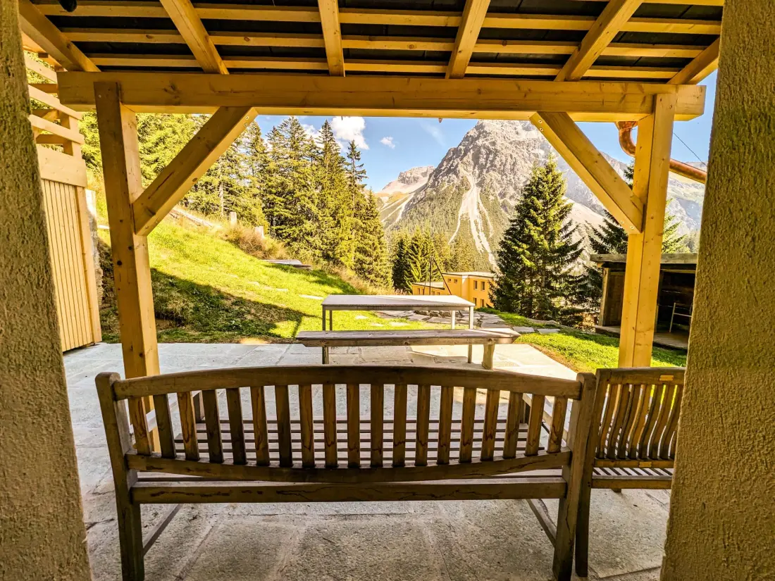 Résidence Pradella Garten by Arosa Holiday Appartement/Fewo, Dusche oder Bad, WC, 7-Bettwo