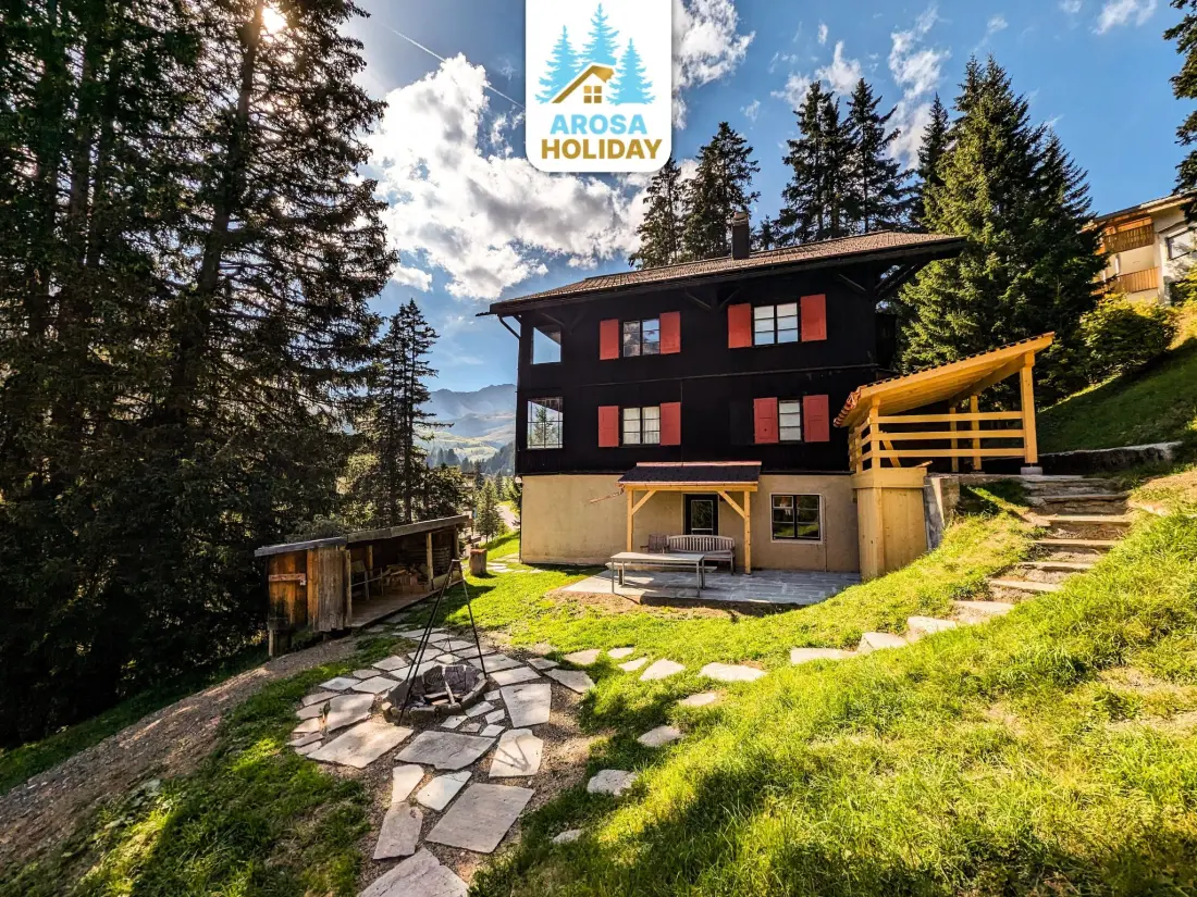 Résidence Pradella Garten by Arosa Holiday Appartement/Fewo, Dusche oder Bad, WC, 7-Bettwo