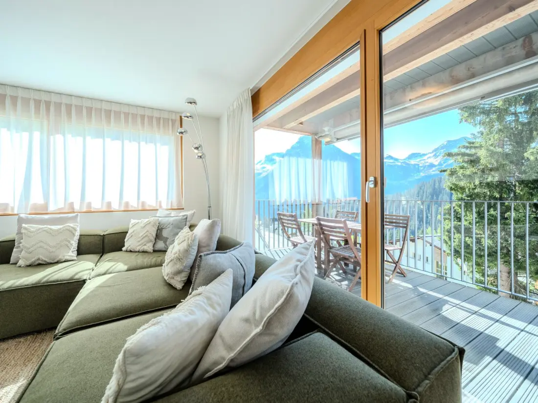 Résidence Sunnaschy Heidi by Arosa Vacations Appartement/Fewo, Dusche und Badewanne, 2 Sch