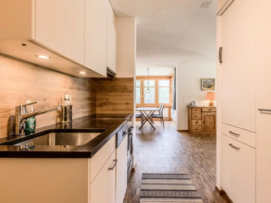 Résidence Tschuggenweg 10 Appartement/Fewo, Bad, WC, 4-Bettwohnung 4-Bettwohnung